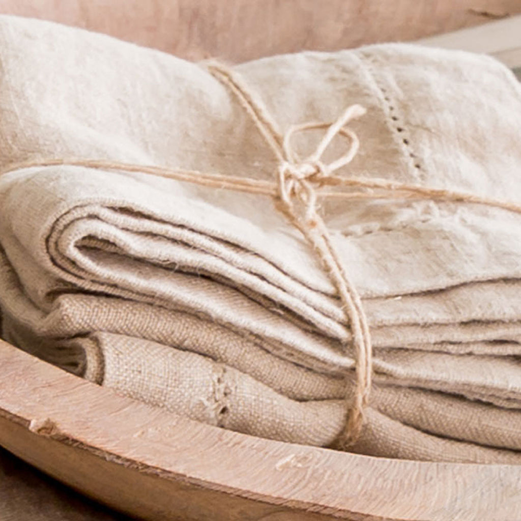 Napkins Plain Hemstitch Natural set of 2 - Inside, INSIDE Hong Kong